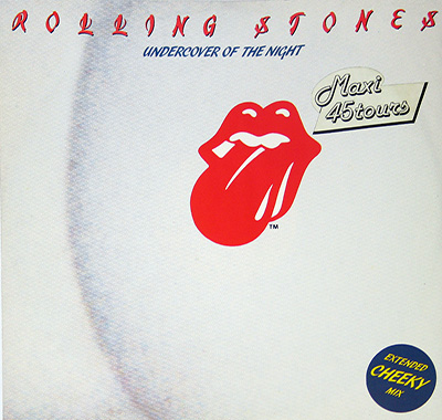 Thumbnail of RolLING STONES - Undercover of the Night Extended Cheeky Mix 12" Maxi   album front cover